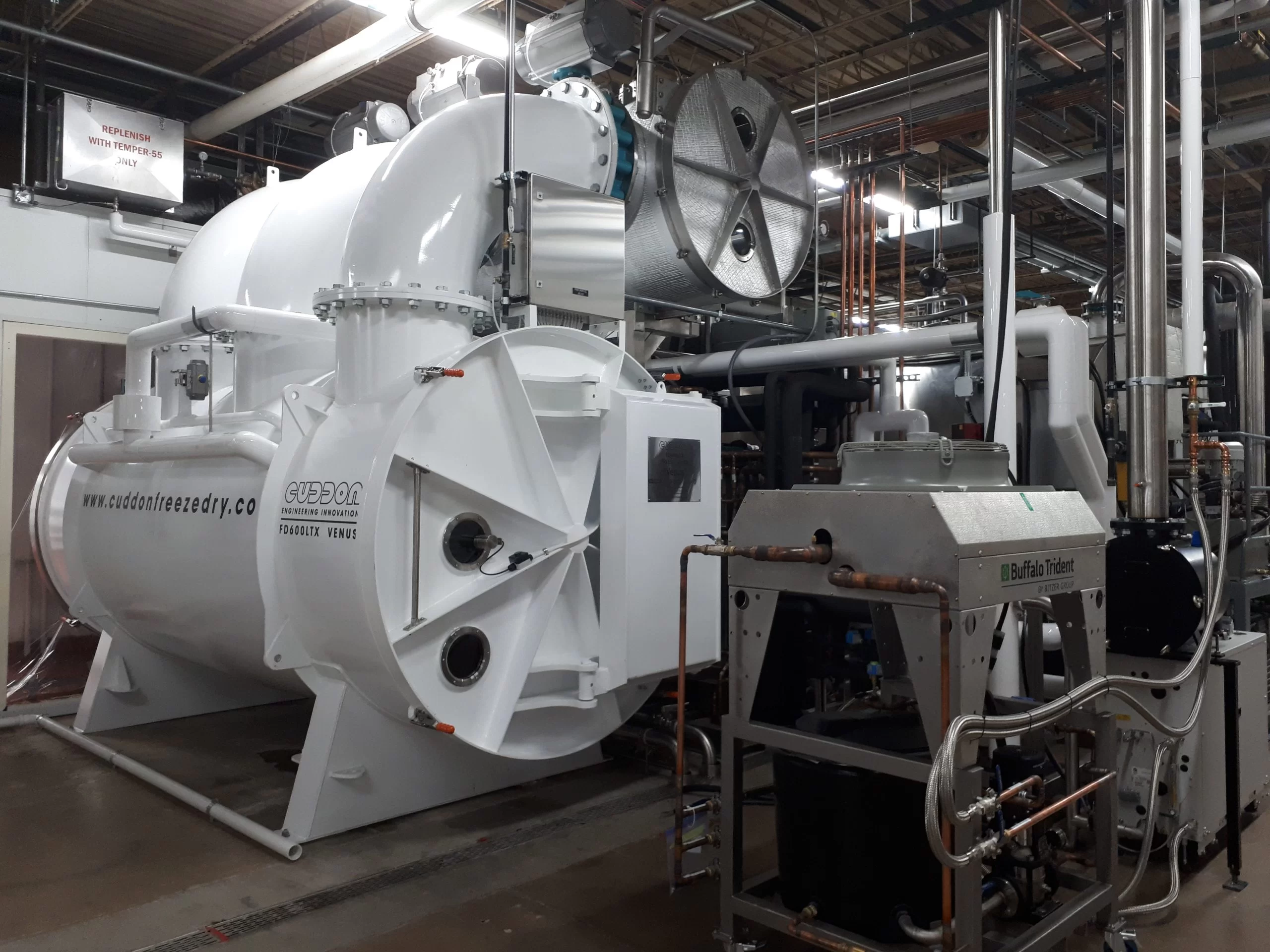 Custom Build LT Freeze Dryer Facility